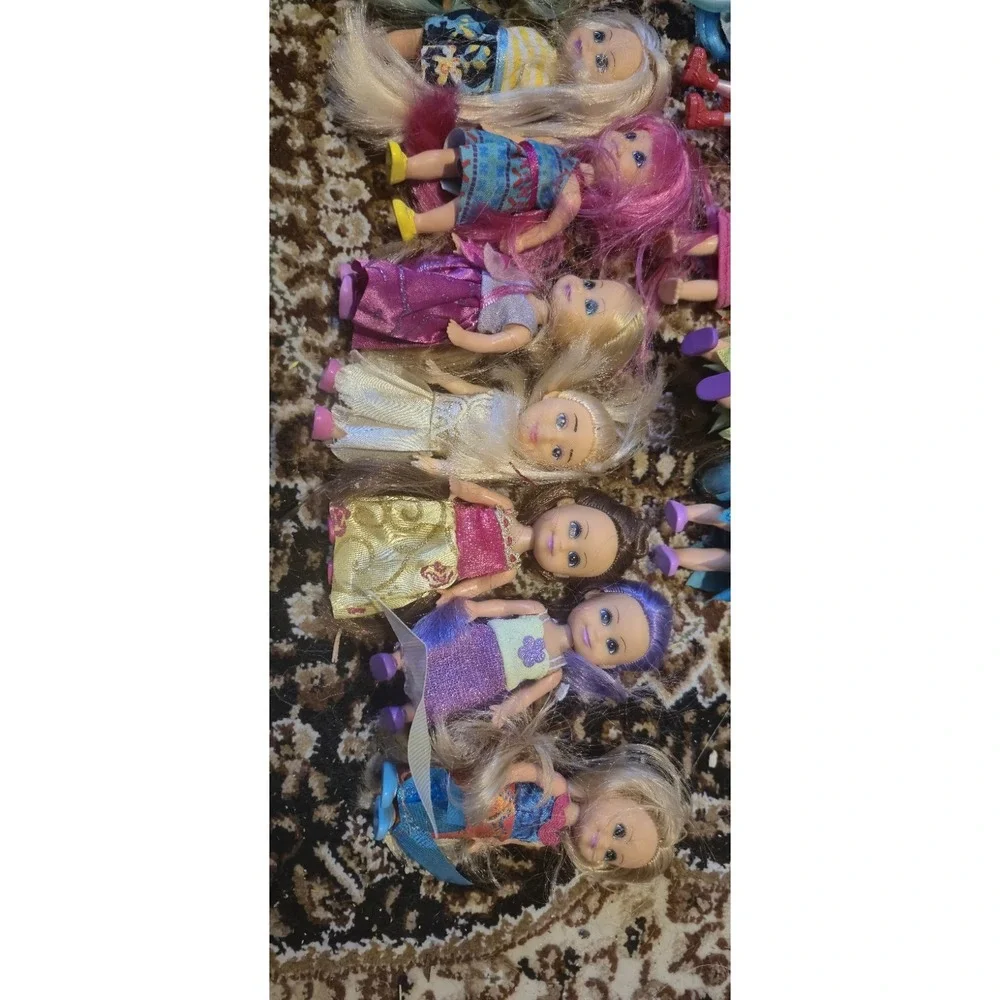 Mini‎ Doll Lot – LOL, BRQYZ, And Mini Barbie Dolls  Toy Bundle 20 DOLLS